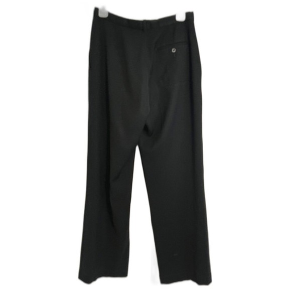 Banana Republic Stretch Women’s Size 8 Black Dress Career Pants With Strap Belt - Picture 2 of 7